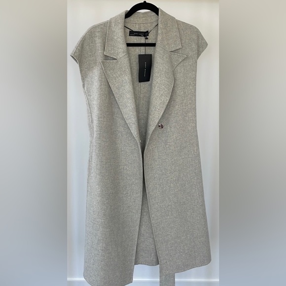 Zara Wool Vest size Small - Picture 3 of 5